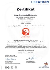 Fachkraft für Rauchwarnmelder nach DIN 14676