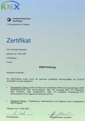 Fachkraft für KNX-Projekte
